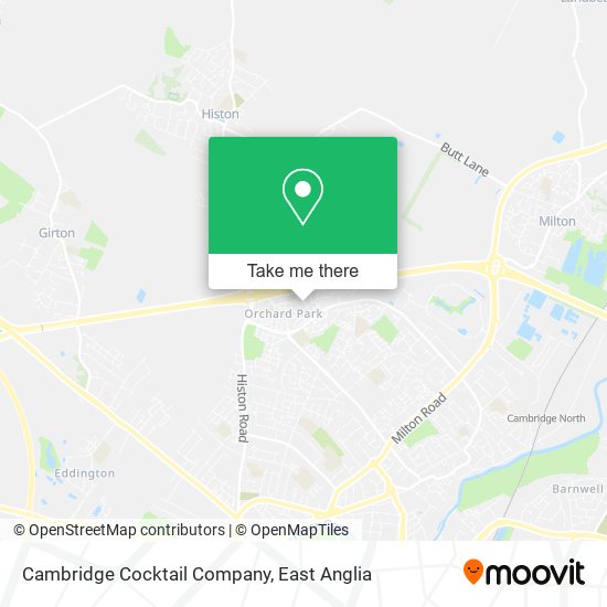 Cambridge Cocktail Company map