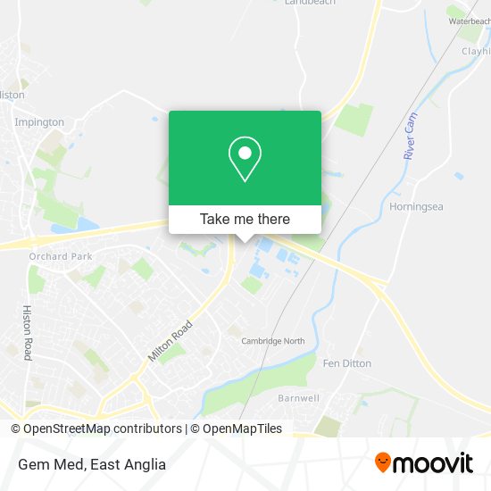 Gem Med map