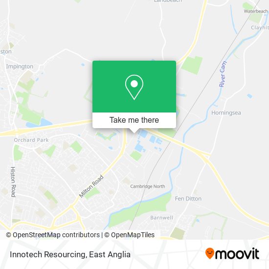 Innotech Resourcing map