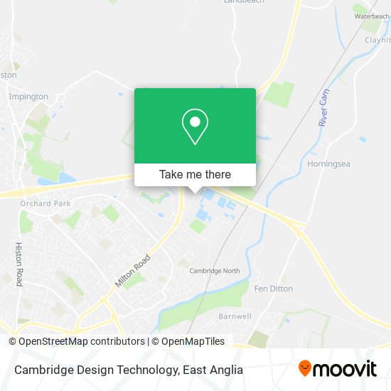 Cambridge Design Technology map