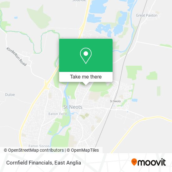 Cornfield Financials map
