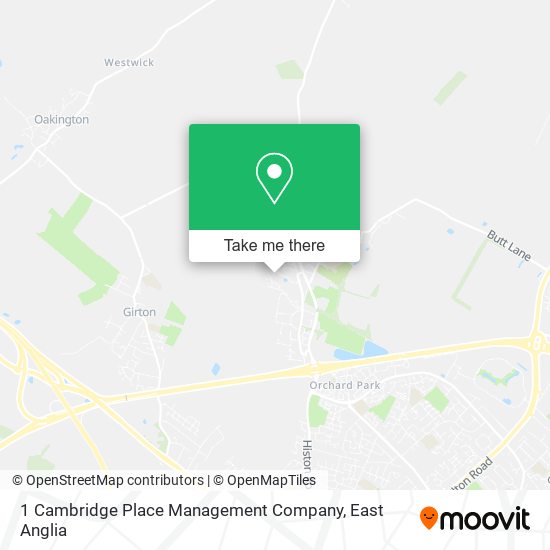 1 Cambridge Place Management Company map