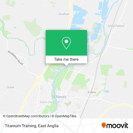 Titanium Training map