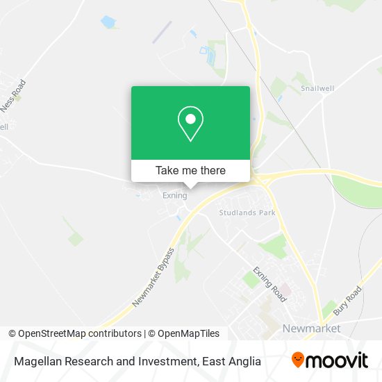 Magellan Research and Investment map