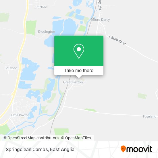 Springclean Cambs map