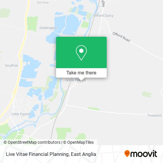 Live Vitae Financial Planning map