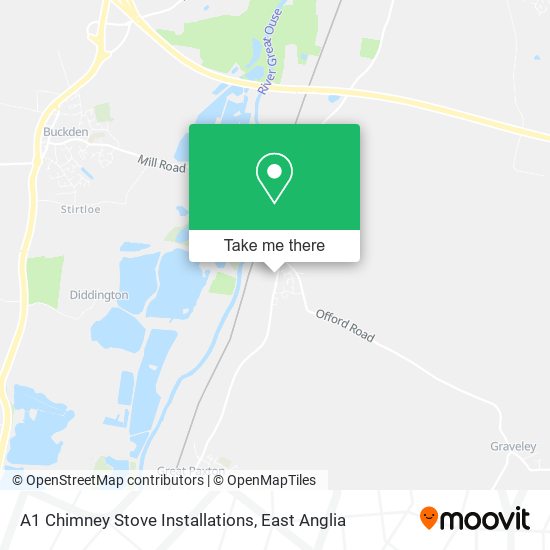A1 Chimney Stove Installations map
