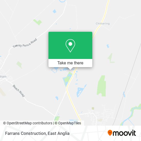 Farrans Construction map