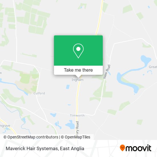 Maverick Hair Systemas map