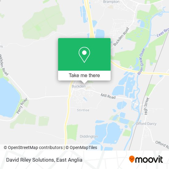 David Riley Solutions map