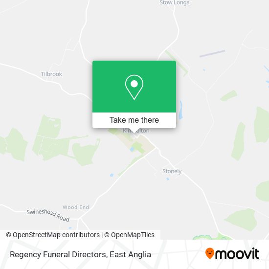 Regency Funeral Directors map