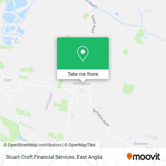 Stuart Croft Financial Services map