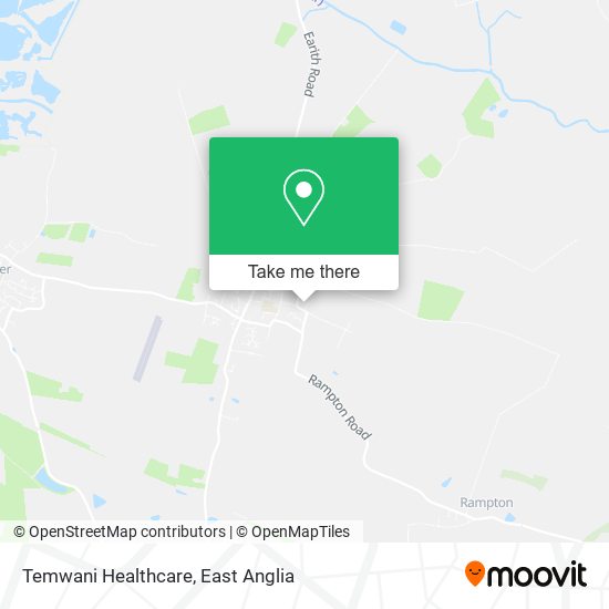 Temwani Healthcare map