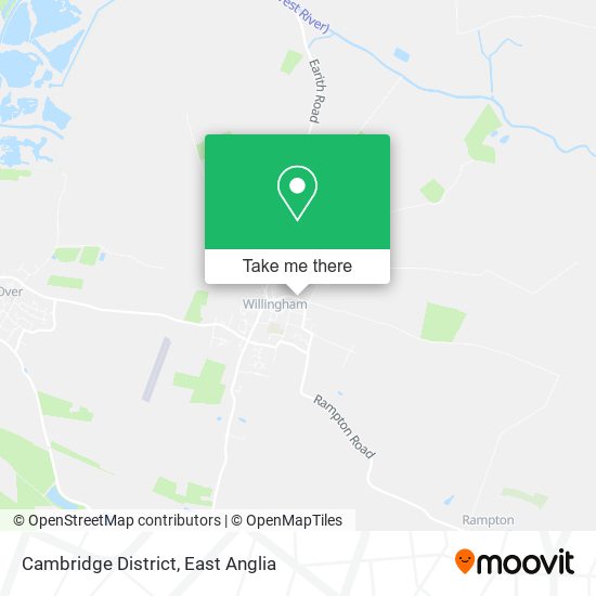 Cambridge District map