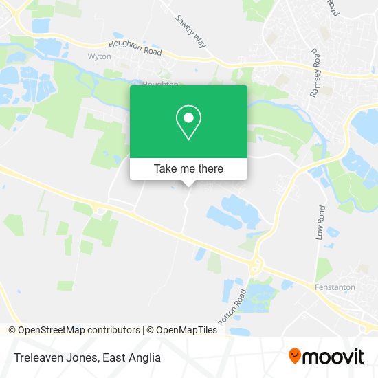 Treleaven Jones map