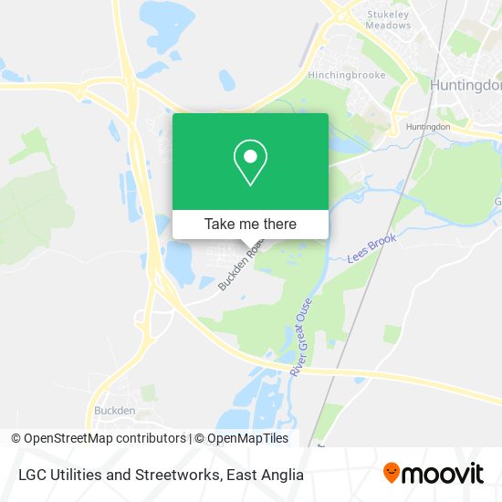 LGC Utilities and Streetworks map