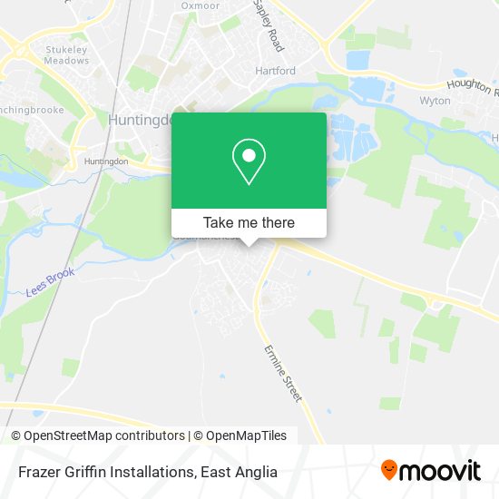 Frazer Griffin Installations map
