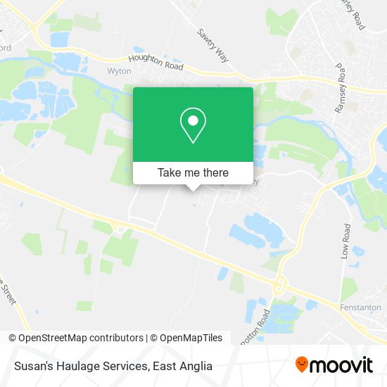 Susan's Haulage Services map