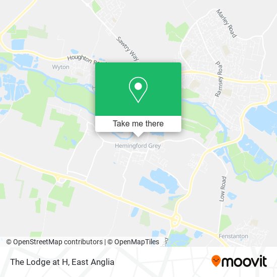 The Lodge at H map