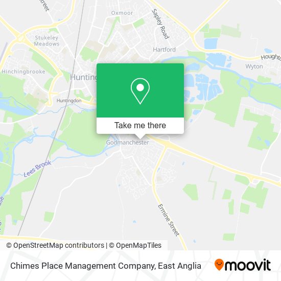 Chimes Place Management Company map