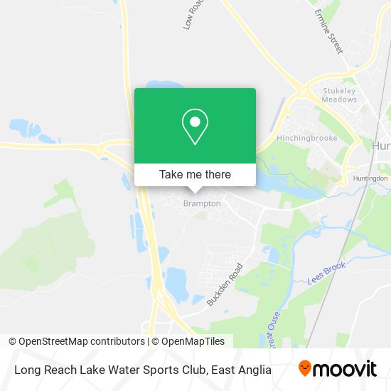 Long Reach Lake Water Sports Club map