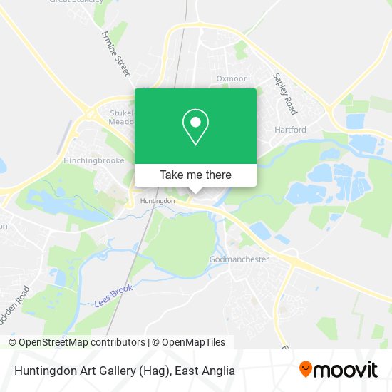 Huntingdon Art Gallery (Hag) map