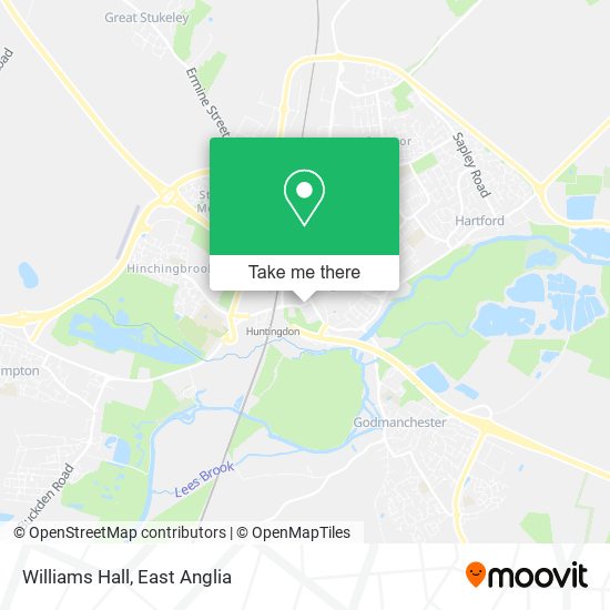 Williams Hall map