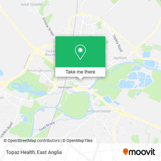 Topaz Health map