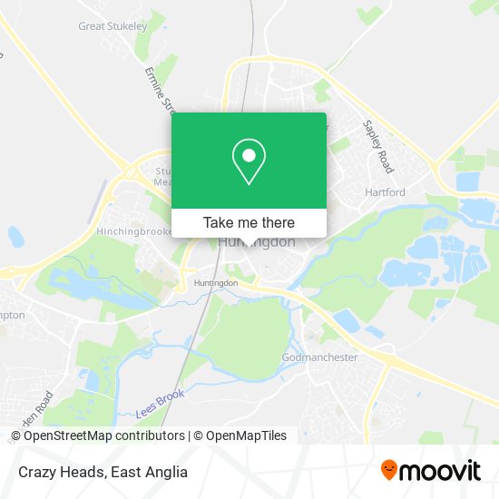 Crazy Heads map
