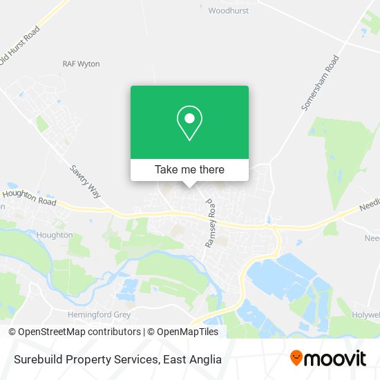 Surebuild Property Services map