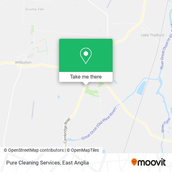 Pure Cleaning Services map