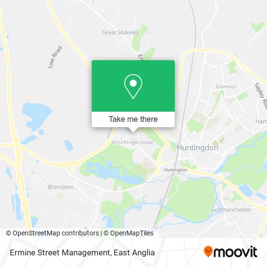 Ermine Street Management map