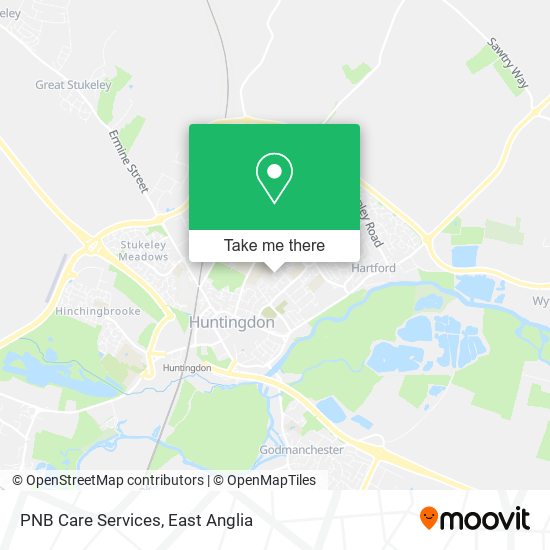 PNB Care Services map
