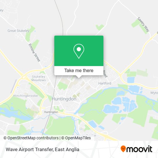 Wave Airport Transfer map