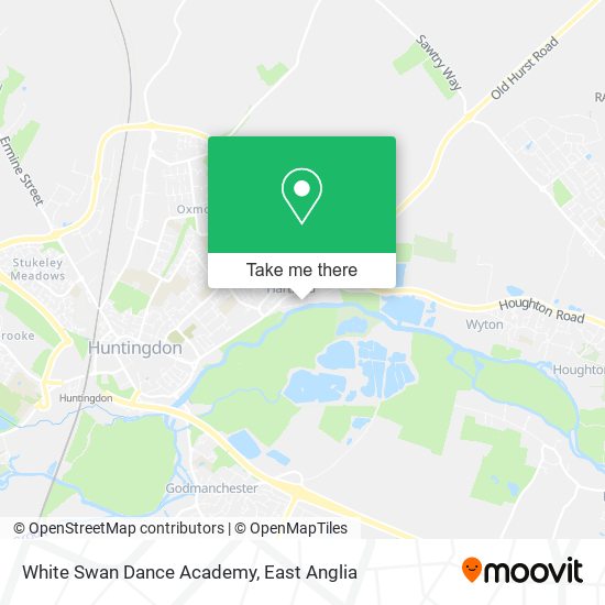 White Swan Dance Academy map