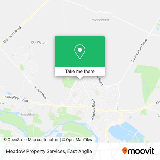 Meadow Property Services map