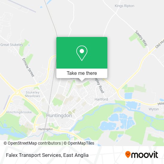 Falex Transport Services map