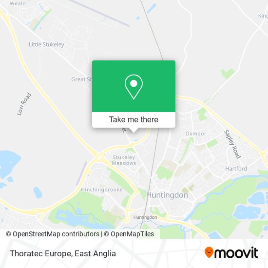 Thoratec Europe map