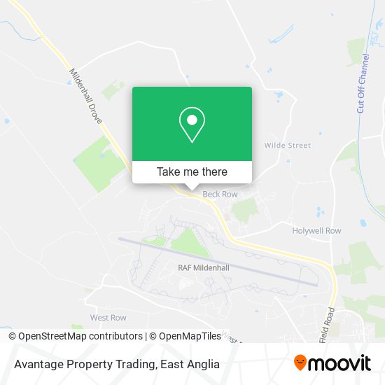 Avantage Property Trading map