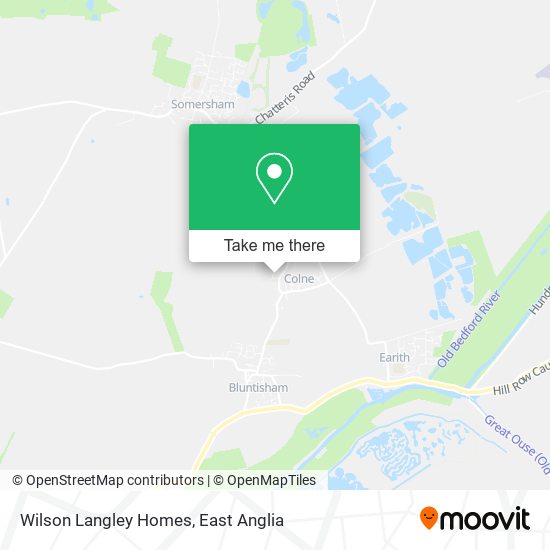 Wilson Langley Homes map