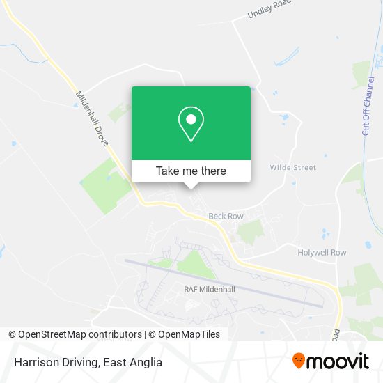 Harrison Driving map