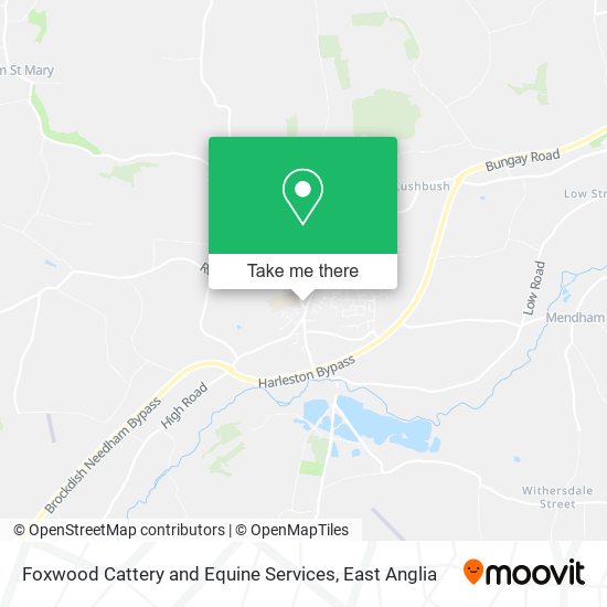 Foxwood Cattery and Equine Services map