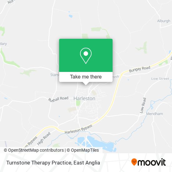 Turnstone Therapy Practice map