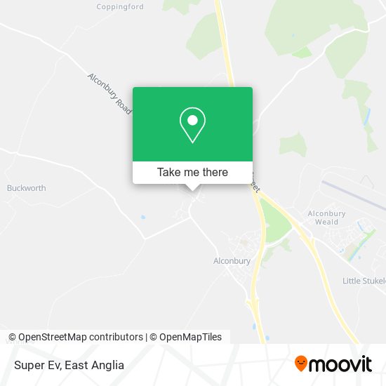 Super Ev map
