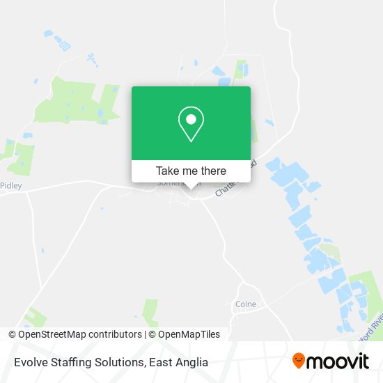 Evolve Staffing Solutions map