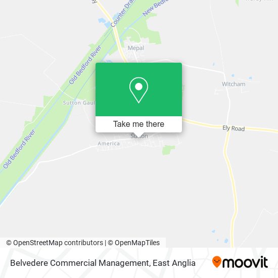 Belvedere Commercial Management map