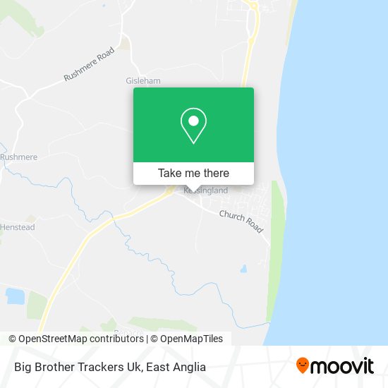 Big Brother Trackers Uk map