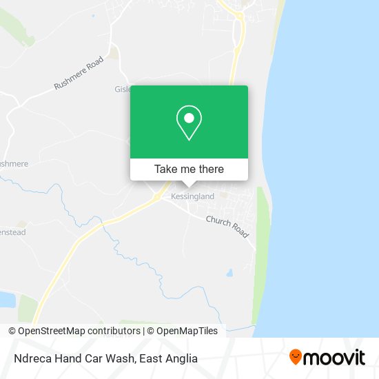 Ndreca Hand Car Wash map