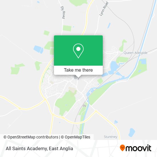 All Saints Academy map