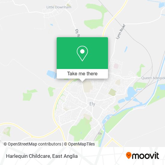 Harlequin Childcare map